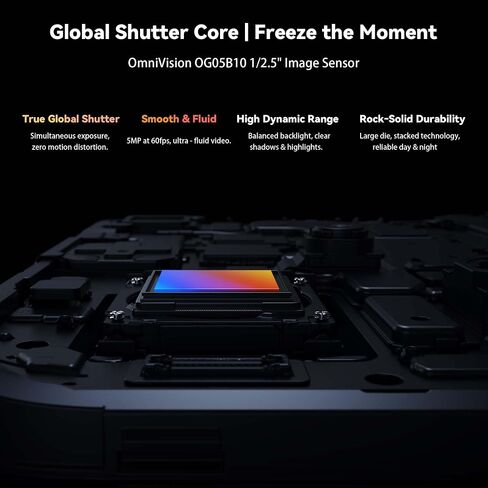 Magnolia 5MP Global Shutter USB Camera, USB3.0 High Speed Webcam for PC in Kuwait