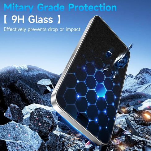 2 Pack for iPhone 17 Pro Matte Screen Protector Glass in Kuwait
