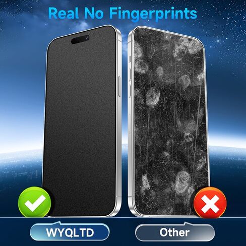2 Pack for iPhone 17 Pro Matte Screen Protector Glass in Kuwait