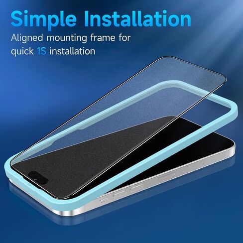 2 Pack for iPhone 17 Pro Matte Screen Protector Glass in Kuwait