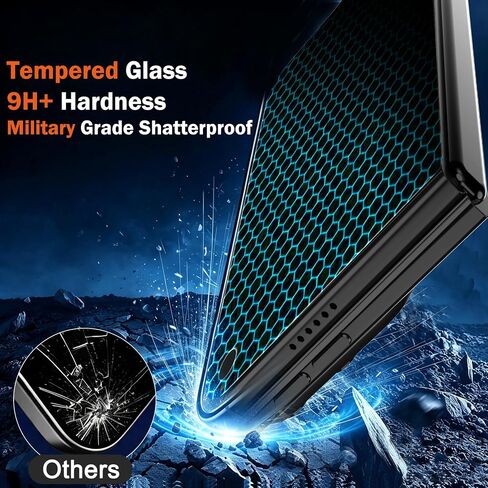 Ferilinso Privacy Screen Protector for iPhone Tempered Glass Duo Ultra Fold in Kuwait