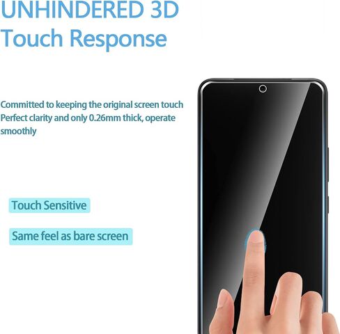 Anoowkoa 3 Pack Designed for Moto G 5G 2024 Screen Protector Tempered glass film.Anti-Breakage.Anti-Scratch No Bubbles 9H Hardness.Easy Installation for Motorola G 5G 2024 in Kuwait