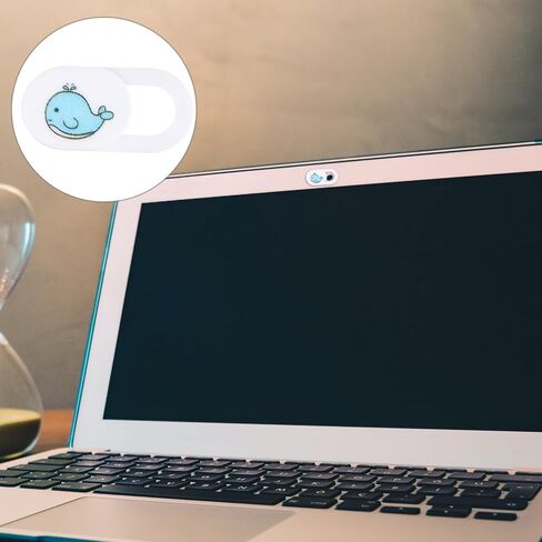 TEHAUX 3 Pcs Webcam Cover Slide for Laptop and Tablet, White Abs Material with Anti-Peeping and Anti-Hacking Features, Thin Privacy Protector for Desktop Computer in Kuwait