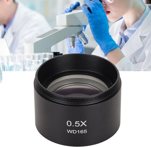 0.5X High Definition Stereo Microscope Lens with Metal Body for Clear Imaging in Kuwait