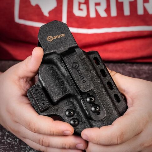 GRITR Tuckable IWB Holster Belt Clips for 1.5"-1.75" Belts, 2-Pack in Kuwait