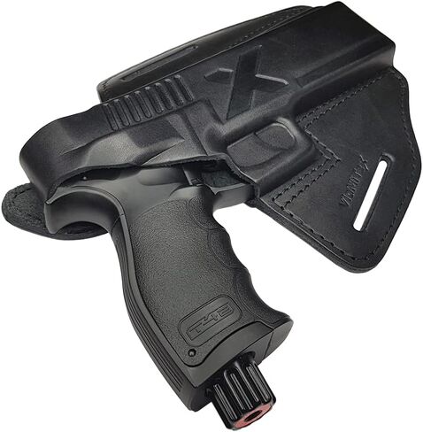 VlaMiTex B24 Leather Holster Fits Umarex T4E by P2P HDP .50 Caliber Pepper Ball Air Pistol in Kuwait
