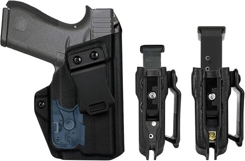 IWB Holster Fits Glock 43/43X w/TLR-6/TLR-6 HL Pistol Holster & Mag Carrier in Kuwait