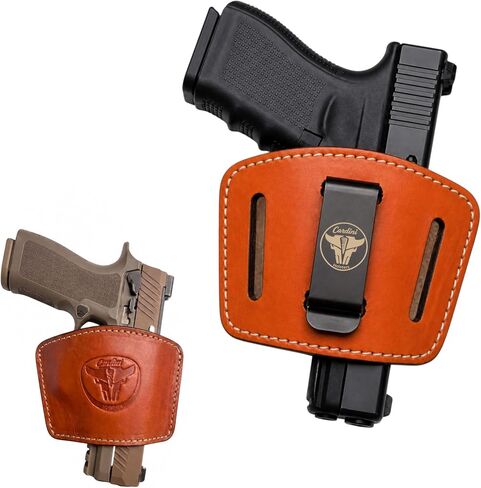 Cardini Leather - Premium Universal Leather IWB Holster for Compact & Full Size Pistols – Ambidextrous Waistband Holster in Kuwait