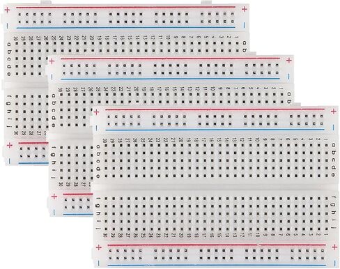3PCS Breadboard Set Prototype Board,400 Pin Solderless Board Kit for Raspberry pi and Arduino Project in Kuwait