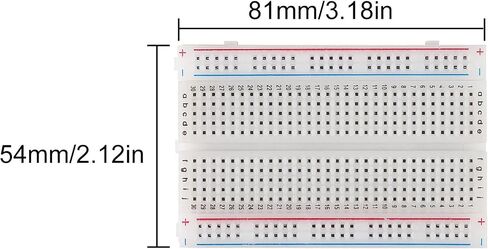 3PCS Breadboard Set Prototype Board,400 Pin Solderless Board Kit for Raspberry pi and Arduino Project in Kuwait