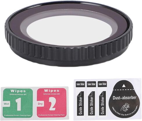 HD Clear Glass Camera Lens Protector Film for GO3, Scratch and Abrasion Resistant, 9H Hardness Rating Easy Installation in Kuwait