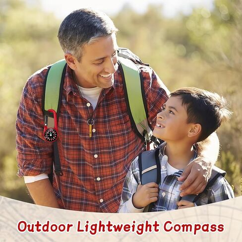 Flintronic Navigation Compass, Multifunctional Hiking Compass, Waterproof Pocket Compass for Expedition Map Reading, Navigation, Orienteering and Survival in Kuwait