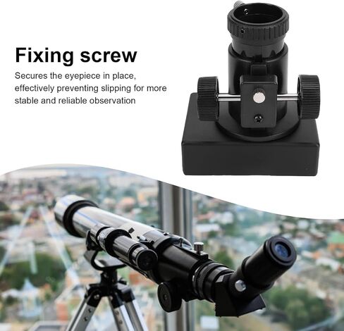 GOWENIC Reflector Telescope Focuser for 1.25 Inch Eyepiece, Adjustable Focusing Seat with Locking Knob for DIY Astronomy Telescope in Kuwait