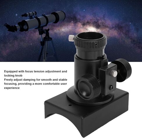 GOWENIC Reflector Telescope Focuser for 1.25 Inch Eyepiece, Adjustable Focusing Seat with Locking Knob for DIY Astronomy Telescope in Kuwait