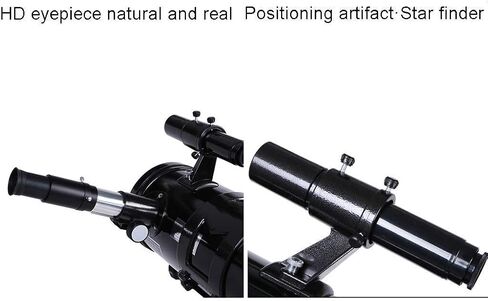 Refractor Telescope Portable Travel Telescope 700mm Focal Length Refractor Telescopes Astronomy for Adults Beginners and Kids (Color : Package 1) (Package 3) in Kuwait