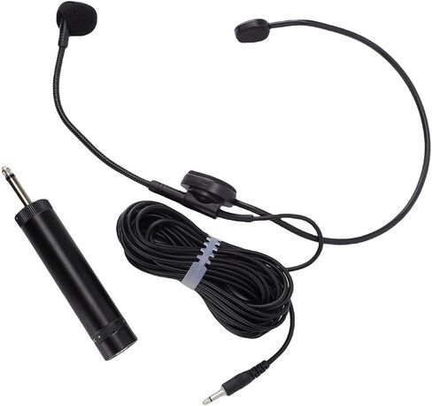 Mingzhe Headset Microphone HiFi Sound Flexible Adjustable Wired for in Kuwait