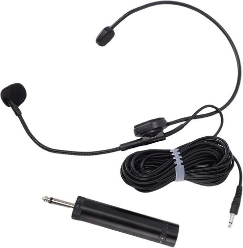 Mingzhe Lightweight Adjustable Headset Microphone with HiFi Sound for in Kuwait