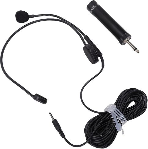 Mingzhe Lightweight Adjustable Headset Microphone with HiFi Sound for in Kuwait