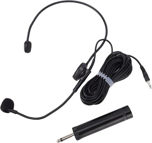 Mingzhe Lightweight Adjustable Headset Microphone with HiFi Sound for in Kuwait