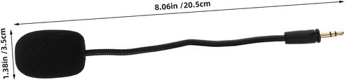 Gaming Headset Microphone Replacement Boom 3.5mm Detachable Wired 2pcs in Kuwait