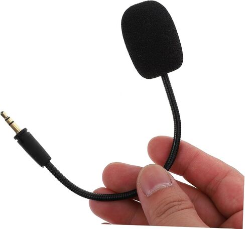 Gaming Headset Microphone Replacement Boom 3.5mm Detachable Wired 2pcs in Kuwait