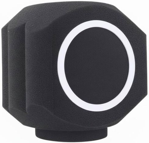 Studio Soundproof Panel Windscreen Portable Screen Suitable for Podcast Vocal, Black, F13 Soundproof Windproof Cotton Horizontal Black Mesh in Kuwait