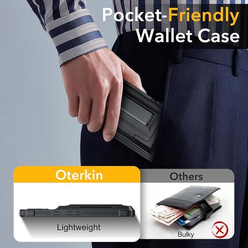 Oterkin for Google Pixel 11/11 Pro Wallet Case | 4-5 Card Holder, Kickstand in Kuwait