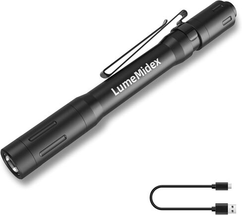 Pen Light Rechargeable Pocket EDC Flashlight, Handheld Penlights in Kuwait