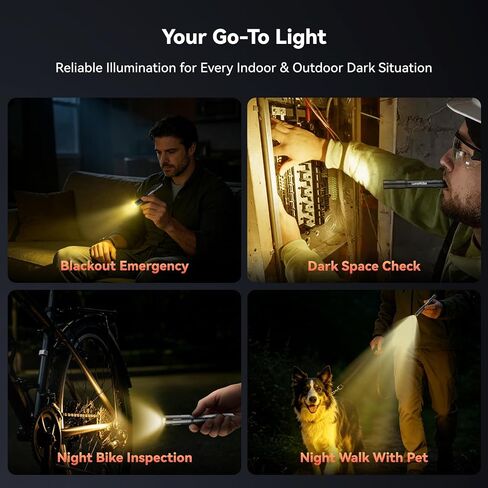 Pen Light Rechargeable Pocket EDC Flashlight, Handheld Penlights in Kuwait