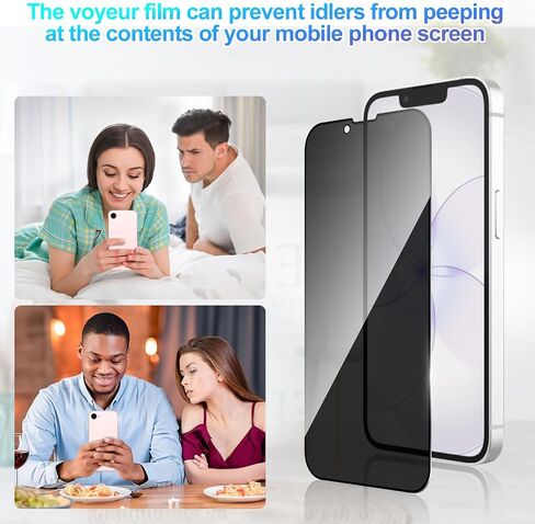 3 Pack Privacy Screen Protector for iPhone 16e/ iPhone 17e in Kuwait