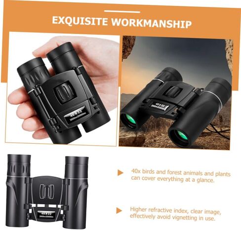 Compact 40x22 Mini Binoculars for Sightseeing and Concerts in Kuwait