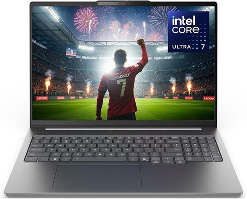 Lenovo IdeaPad Pro 5i - Premium Laptop - Copilot+ PC - Intel® Core™ Ultra 7 Processor 356H - 16" 2.8K OLED Display - 32GB RAM - 1TB SSD Storage - NVIDIA GeForce RTX™ 5050 GPU - Luna Grey in Kuwait