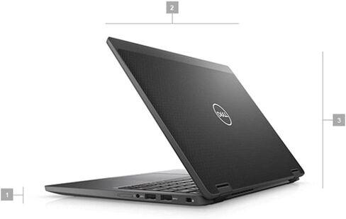 Dell Latitude 7410 Laptop | 14" 1920x1080 FHD | Core i7-10610U - 256GB SSD Hard Drive - 16GB RAM | 4 cores @ 4.9 GHz Win 11 Pro Black (Renewed) in Kuwait