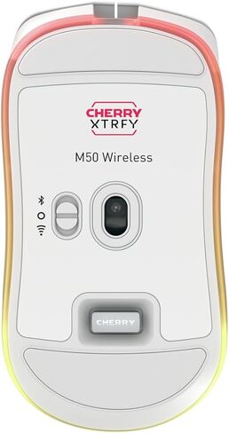 CHERRY XTRFY M50 Wireless Gaming Mouse (Wireless, White) in Kuwait