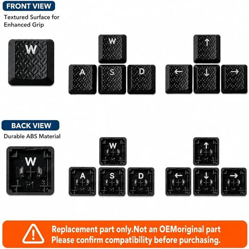 Replacement Keycaps for Logitech G915 G913 G815 G813 (WASD Arrow Keys) in Kuwait