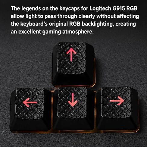 Replacement Keycaps for Logitech G915 G913 G815 G813 (WASD Arrow Keys) in Kuwait