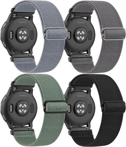 18mm Stretchy Bands for Garmin Venu 3S/Venu 4 41mm/Venu 2S Watch Bands in Kuwait