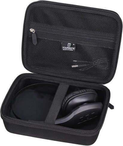 Tourmate Hard Storage Case for Necode Bluetooth Headset,Travel Case for Trucker Wireless Headset,Protective Hard Shell Portable Travel(Box for Sale) (Black) in Kuwait