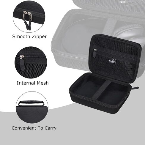 Tourmate Hard Storage Case for Necode Bluetooth Headset,Travel Case for Trucker Wireless Headset,Protective Hard Shell Portable Travel(Box for Sale) (Black) in Kuwait