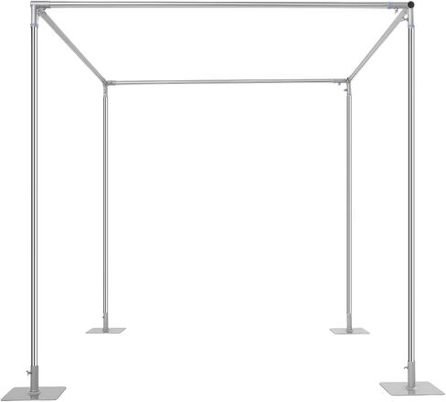 Backdrop Stand 9.84 x 9.84ft Adjustable Heavy Duty Metal Pipe and Drape Kit in Kuwait
