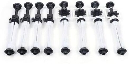 Photography 4 Roller Wall-Mounted Background Support System for Home Photo Studio, Including 2 Brackets, 8 Shafts with Gears, 4 Weights, 4 Chains Backdrop Holder, 10KG Load in Kuwait