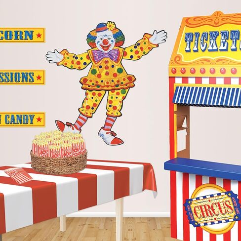 Beistle Jointed Circus Clown, 30-Inch in Kuwait