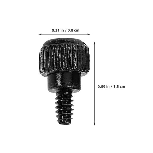 Generic 100pcs Computer Case Screws for DIY Quick Installation and Precision Treatment, Carbon Steel Small Screws for Electronics Replacement and Panel Locking in Kuwait