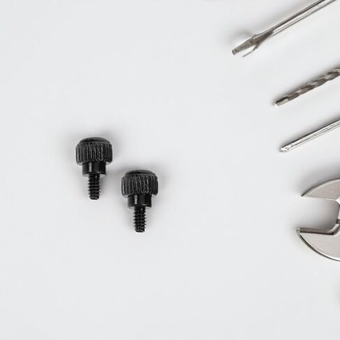 Generic 100pcs Computer Case Screws for DIY Quick Installation and Precision Treatment, Carbon Steel Small Screws for Electronics Replacement and Panel Locking in Kuwait