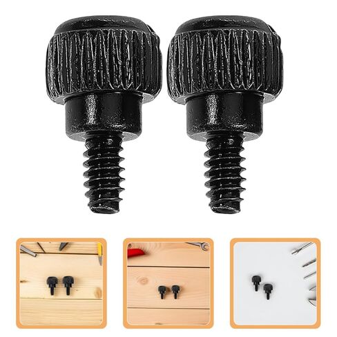 Generic 100pcs Computer Case Screws for DIY Quick Installation and Precision Treatment, Carbon Steel Small Screws for Electronics Replacement and Panel Locking in Kuwait
