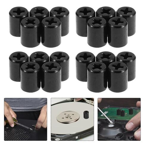 Balacoo 20pcs SSD Mounting Screw Kit Compatible with Asus Laptops and Desktops High-Strength Computer Motherboard Screws for Secure Nvme SSD Installation and DIY Hardware Maintenance in Kuwait