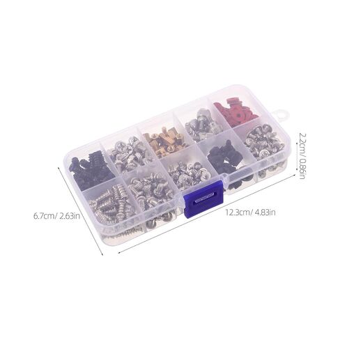 Veemoon 360pcs Computer Screws Assortment Kit for PC Motherboard and Cooling Fans with Plain Carbon Steel Material and Stable Fan Installation, for Power Supplies and Effortless Upgrades in Kuwait