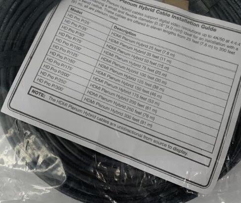 HD Pro P/100 HDMI Premium High Speed Optical Cable in Kuwait