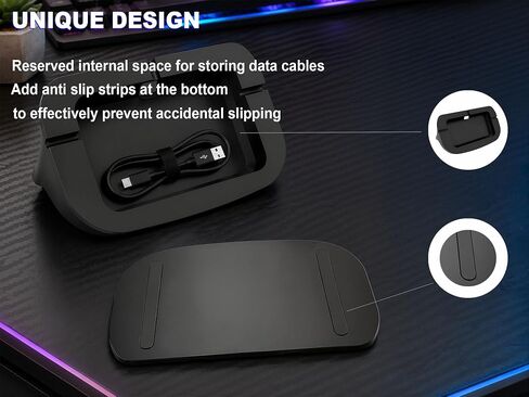 TXW Charging Dock for S-team Controller 2026, Black in Kuwait