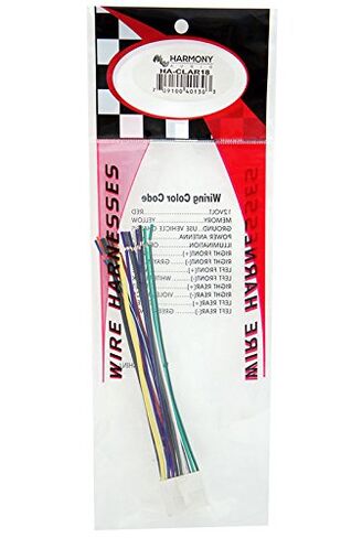 Compatible with Clarion VZ-300 Wiring Harness Radio Wire - Harmony Audio in Kuwait